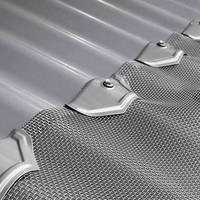 Maille perforée en aluminium, Maille déployée en aluminium, Maille tissée en acier inoxydable pour gouttière