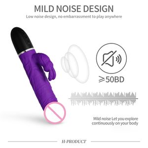 Женский вибратор с двойным кроликом и G-Spot - Product Image 5