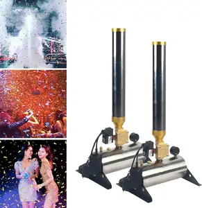 Mini Confetti pháo Máy giấy đầy màu sắc hiệu ứng sân khấu CO2 Confetti máy làm cho tiệc cưới sự kiện