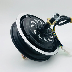 מנוע חדש 24V 350W 10 אינץ' ללא מברשות עם בלם תוף כפול ציר - Product Image 4