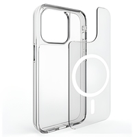 Coque de téléphone magnétique détachable et remplaçable, nouvelle mode, antichoc, protection intégrale, vente en gros, 2 en 1 TPU+PC pour iPhone