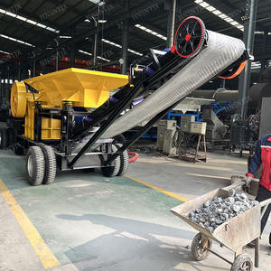 Trituradora de Mandíbulas Móvil Diésel Nueva en Venta, para Minería, Trituración de Rocas, Trituración de Granito, Trituración de Residuos de Construcción - Product Image 3