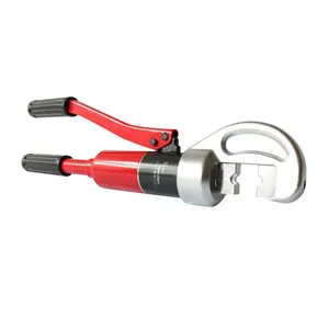 Ali baba servicio al cliente 360 grado rotar 240mm terminal de cable mano herramienta de prensa hidráulica, kit