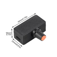 Contrôleur de vitesse de ventilateur PWM haute puissance à 4 broches avec alimentation à charge rapide PD/QC pour radiateur de refroidissement par eau DIY
