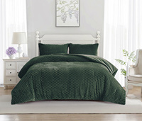 SMILING HOME Ensemble de couette et de couvre-lit décoratif unique pour la maison, 3 pièces, nouveau design, motif Vierge de Guadalupe, polyester 200TC