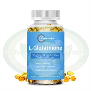 Oem Private Label L-Glutathion Softgels Capsules Met Vitamine C En Riboflavine Supplementen Voor Het Bleken Van De Huid - Product Image 1