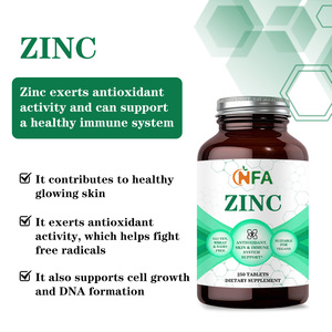 Best Quality Natural Herbal Mixture Tablets with Zinc <b>Supplement</b> Contributes to Healthy Glowing Skin and Healthy Immune System - Product Image 4