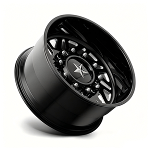 Rines de Aleación Forjada <span class=keywords><strong>American</strong></span> Force 6H02 <span class=keywords><strong>SIEGE</strong></span> Todoterreno de 20, 22, 24 y 26 Pulgadas 6x135 para Ford Bronco Big Bend Chevrolet Colorado WT - Product Image 4