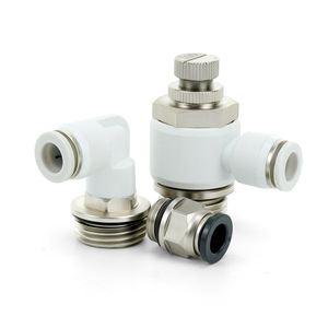 ข้อต่อลมแบบเร็ว Sayu Quick Connector PC8 G02 ข้อต่อสายลม PL6 G01 ข้อต่อแบบเกลียว SLG ปรับแต่งได้ - Product Image 2