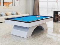 Table de Ping-Pong multifonctionnelle 2 en 1 tout en bois massif haut de gamme