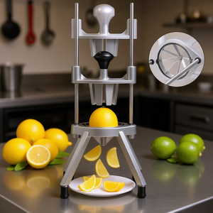 Trancheuse à fruits en acier inoxydable à 8 sections, coupe-citron et lime, équipement de cuisine professionnel, installation facile pour bar et restaurant - Product Image 2