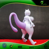 Personnage de dessin animé gonflable personnalisé, chat, poupée gonflable anime qui couine, Hongyi Inflatable Sph