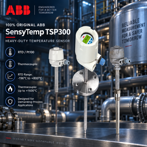 Sensor de Temperatura Abb 100% Original Sensytemp Tsp300, Termopar RTD Pt100, 4-20mA Hart, Termómetro de Proceso de Alta Resistencia IP66/67 - Product Image 2