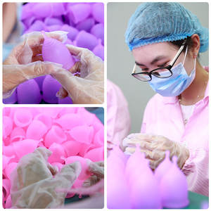 Fabricante de Copas Menstruales Reutilizables |   <span class=keywords><strong>Copa</strong></span> <span class=keywords><strong>Menstrual</strong></span> de Silicona de Grado Médico 100% para Viajes y Uso al Aire Libre - Product Image 3