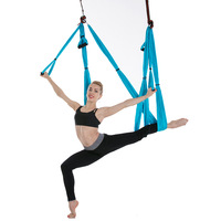 Aerial Yoga Schaukel-Set - KJ Marke für Gewerbliche Nutzung, Langlebiges Nylongewebe, Anpassbare Farbe und Logo, Tragbar und Multifunktional