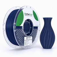 Filament PLA+ UniFilasTech3DPrinterMattePLA Mat, Matériau Haute Résistance, 1,75 mm, 1 kg / Bobine, Rouleau de Plastique PLA Mat