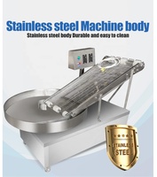 Nouvelle machine automatique de panure rotative de 900 mm de diamètre pour la viande, les galettes, les filets, le tempura, etc.