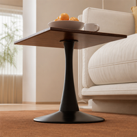 Table basse moderne en bois massif durable avec un design luxueux pour le salon et l'hôtellerie
