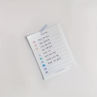 Livre mémo créatif de grande valeur rectangulaire coloré nuage thème to-do liste étudiant Simple Portable Plan carnet de notes