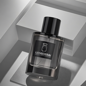 Chai nước hoa thủy tinh trong suốt hình trụ, nắp vặn, giá sỉ rẻ, số lượng đặt hàng tối thiểu thấp, dung tích 30ml 50ml, kèm nhãn dán - Product Image 2