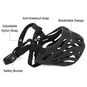 Trọng Lượng Nhẹ Bền Thoáng Khí Vật Nuôi Mõm Có Thể Điều Chỉnh Siêu Chó Mõm Giỏ Cho Chải Chuốt Và Đào Tạo - Product Image 4