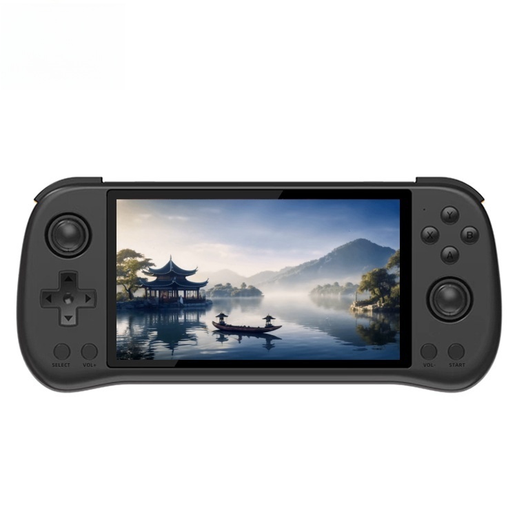 Powkiddy X55 Black Open Source Retro Console - Portable Game