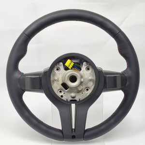 Volant en cuir de luxe pour <span class=keywords><strong>BMW</strong></span> F20 F22 F23 F30 F33 F34 X1 F48 X5 F15 X3 F25 M3 F80 E90 – Accessoire de voiture pour modification de conduite - Product Image 2