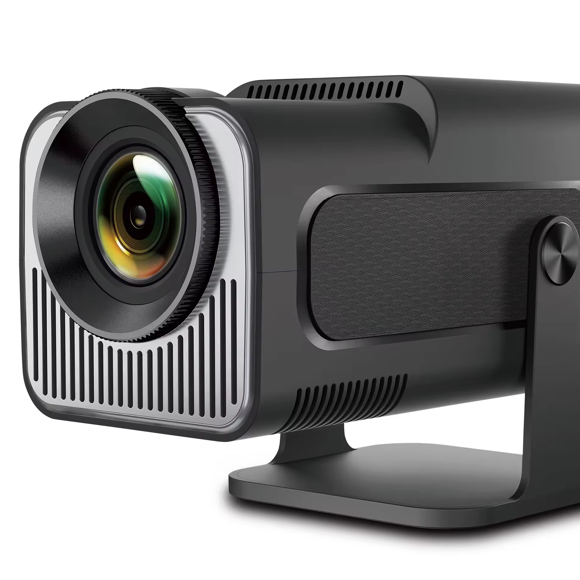 4K HY320 Mini Portable Projector - 300 Lumens, 1080P