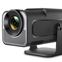 Mini projecteur portable 4K HY320 1080P, Hy320 MINI pas cher, qualité 4K H713, 300 lumens, LCD, 180 degrés, rotation libre, projecteur portable Android 11