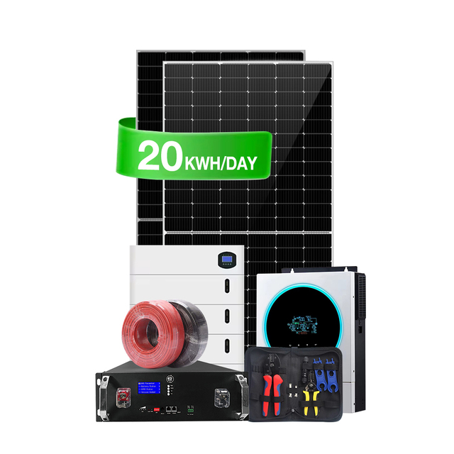Full Power Solar Generator for Home off Grid Solar Energy System with Battery 20kw 30kw 40kw 50kw Solar Panels Good Price