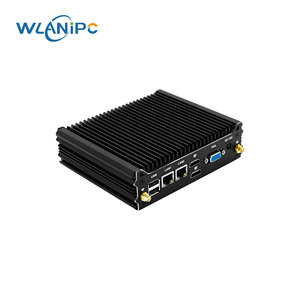 2026 Free Engrave Logo Desktop Minipcs Quad Core Ddr4 Memory M.2 Nvme J6412 2 HD Output 1x VGA Interface Fanless <b>Mini</b> <b>Pcs</b> IPC120 - Product Image 2
