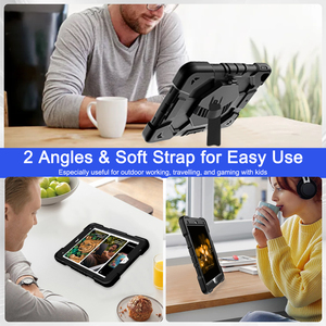 เคสแท็บเล็ตสำหรับเด็ก รุ่น iPad 10.2 นิ้ว Pbk304 ทนทาน กันกระแทก ผลิตจากซิลิโคนนิ่ม+พีซีแข็ง สีสันสดใส ป้องกันอย่างดี - Product Image 4