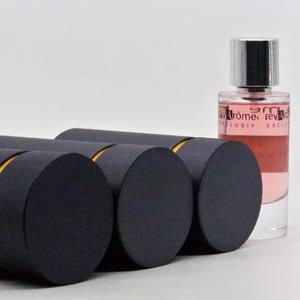 Custom Printed Perfume <b>Bottle</b> Pattern Eco Cosmetic Tube <b>Box</b> Black Paper Cardboard Luxury Craft Gift Packaging <b>Box</b> - Product Image 3