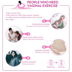 Palline di <span class=keywords><strong>Kegel</strong></span> in Silicone Morbido all'Ingrosso con Vibrazione e Altri Prodotti per il Sesso per Donne - Product Image 2