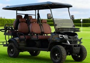 Quatre voitures de golf électriques, utilisées pour les sites touristiques et les excursions en pleine nature, avec une autonomie de 90 kilomètres - Product Image 5