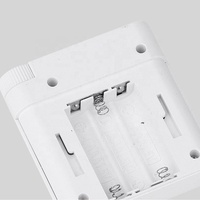 Applique murale à induction à intensité variable avec capteur de mouvement PIR Câblage sans poinçon Veilleuse LED à piles 5000mAh