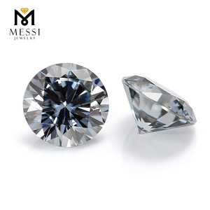 Messi precio al por mayor de joyas <span class=keywords><strong>Moissanite</strong></span> diamante 4mm ~ 10mm ronda brillante corte gris <span class=keywords><strong>Moissanite</strong></span> - Product Image 3