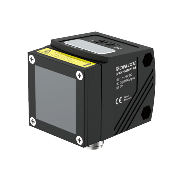 LV40CHM10N3-B5 Programmable Laser Sensor Diffuse Reflection 10~30V DC Detect Distance 0.2~10m Output Optical Sensors IP67