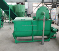 500 kg/h. Mélangeur concasseur maïs soja porc bétail élevage mélangeur d'aliments machines agricoles mélangeur horizontal d'aliments pour animaux