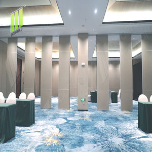 ผนังกั้นห้องแบบเลื่อนได้กันเสียงสำหรับห้องจัดเลี้ยงห้องบอลรูมแบบเลื่อนได้ฉากกั้นห้องเคลื่อนที่สำหรับห้องโถงแต่งงาน - Product Image 3