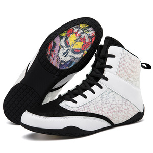 Zapatos <span class=keywords><strong>de</strong></span> <span class=keywords><strong>Boxeo</strong></span> para Hombre y <span class=keywords><strong>Mujer</strong></span>, Antideslizantes, Ligeros, Transpirables, con Soporte, Logotipo Personalizado - Product Image 4