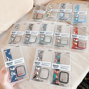 2022 Nouveau Style Camouflage 2 en 1 Multicolore Étui de Protection avec Bracelet en Silicone et Bracelet de Montre pour <span class=keywords><strong>Apple</strong></span> Series <span class=keywords><strong>7</strong></span> - Product Image 1