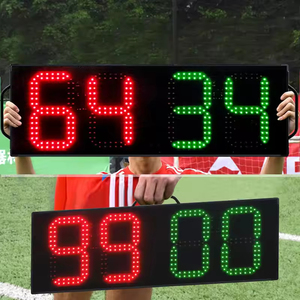 Yizhi <span class=keywords><strong>LED</strong></span> kỹ thuật số điện tử bóng đá thay thế bảng cho Futsal Tòa Án sân vận động cầu thủ bóng đá thay đổi bảng điện hiển thị - Product Image 3