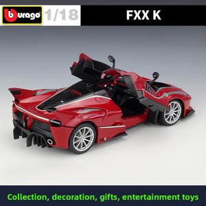 BBUrago 1:18 <span class=keywords><strong>Ferrari</strong></span> FXX K Track Edition Modellino Auto in Metallo Pressofuso con Motore per Collezionisti, Esposizione, Regalo, Vendita all'Ingrosso - Product Image 4