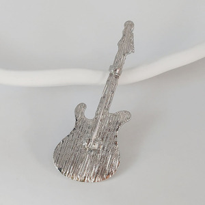 Insignia personalizada de dibujos animados de guitarra, emblema de esmalte suave de Metal, broche de insignia, Pin de solapa para ropa y sombreros - Product Image 4