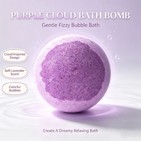 Bombe de bain aux huiles essentielles, boule de bain moussante, jouet dinosaure pour enfants, boule de sel de bain effervescente
