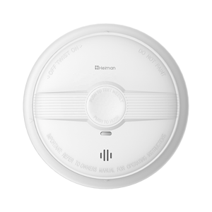 Allarme Antifumo Heiman con Batteria 10 Anni, Sensore Fotoelettrico, Auto-Test, Modalità Silenziosa, 85dB per Casa e Camera da Letto - Product Image 1