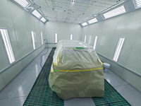 Cabine de peinture automobile professionnelle de luxe 8m*4.2m avec four de cuisson ignifuge certifié CE à vendre