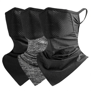 Muslim Ice Silk Delivery Rider Courier Balaclava Sun-Protection <strong>Face</strong> Mask Summer Cycling Unisex Magic Headscarf Fishing <strong>Face</strong> - Product Image 1