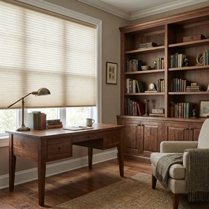 Persianas Celulares Honeycomb Integradas para Oficina, con Filtro de Luz, Riel Deslizante Honeycomb, Técnicas de Tejido, Paquete de Sombreado en Caja - Product Image 6